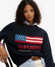 Americana Crew Knit Trui