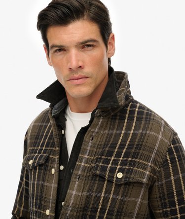 The Merchant Store - Heavy Checked Shirt Image 4