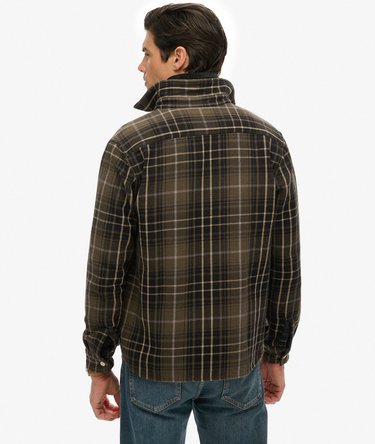 The Merchant Store - Heavy Checked Shirt Image 5