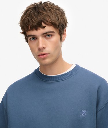 Übergroßes Blank Sweatshirt mit Rundhalsausschnitt Image 4