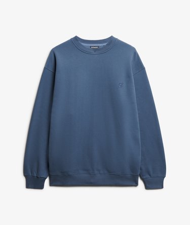 Übergroßes Blank Sweatshirt mit Rundhalsausschnitt Image 7
