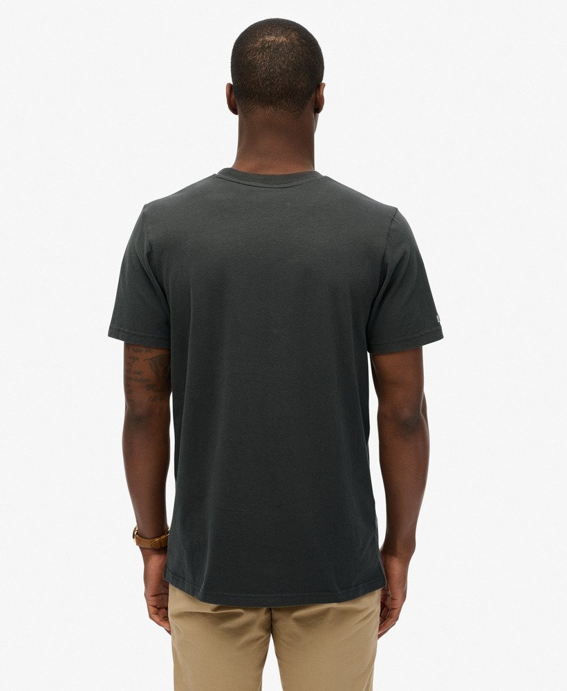 mens Vl Fade Tee in VINTAGE BLACK | Superdry CA-EN