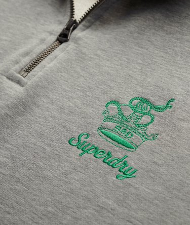 Country Club Crest Half Zip Sweatshirt Image 5