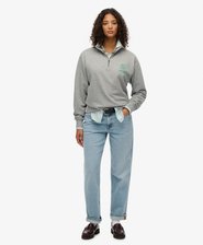 Country Club Crest Half Zip Sweatshirt