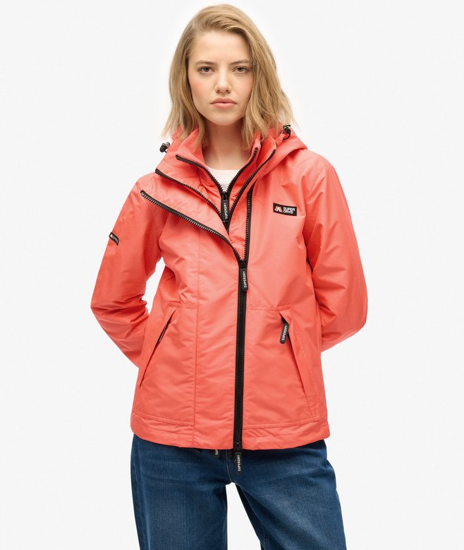 Hooded Mountain Windbreaker Jacket