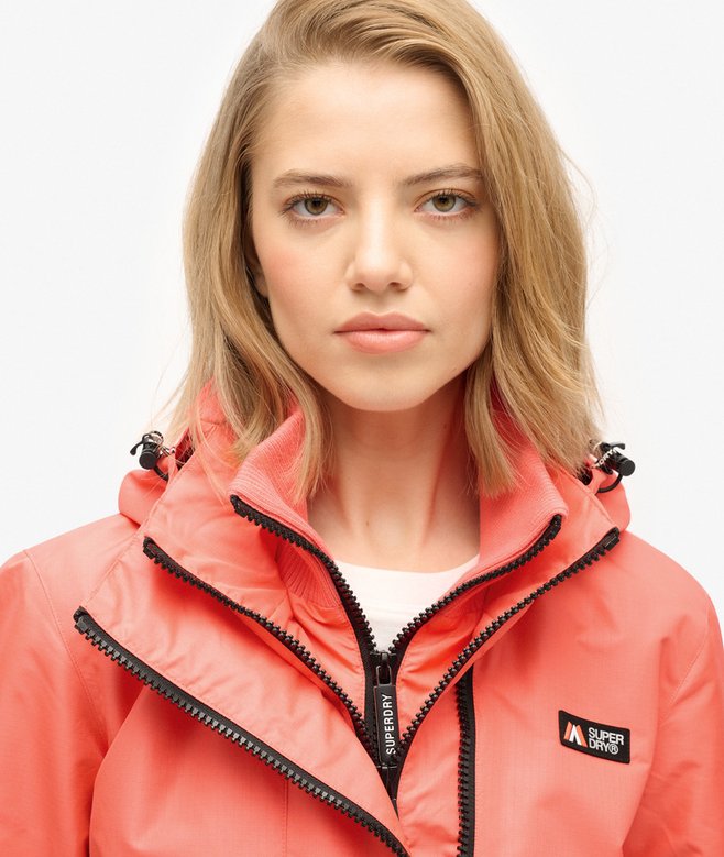 Hooded Mountain Windbreaker Jacket