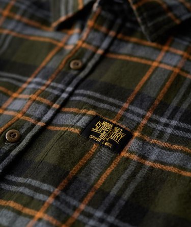 Long Sleeve Cotton Lumberjack Shirt Image 6