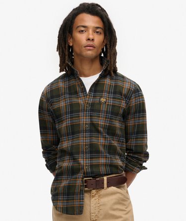 Long Sleeve Cotton Lumberjack Shirt Image 1
