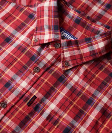 Organic Cotton Vintage Check Shirt Image 5