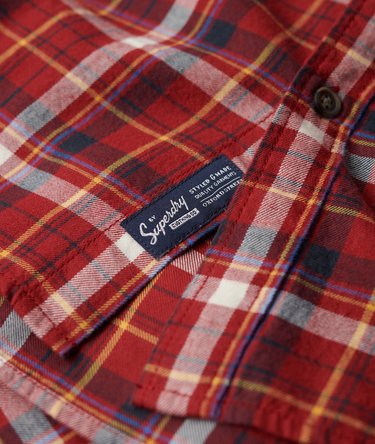 Organic Cotton Vintage Check Shirt Image 6