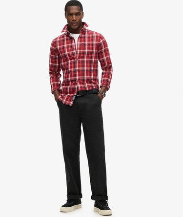 Organic Cotton Vintage Check Shirt Image 2