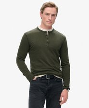 Long Sleeved Jersey Grandad Top