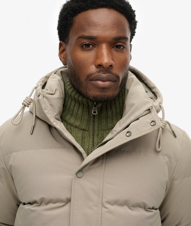 Everest Short Hooded Puffer Jacket Image 4