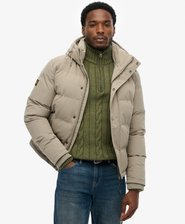Everest Kurze Pufferjacke mit Kapuze