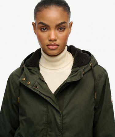 Military Parka mit Borg-Futter Image 4