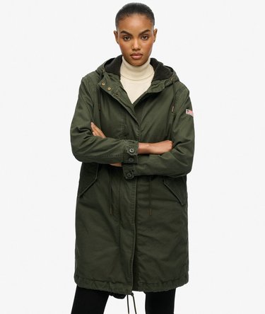 Military Parka mit Borg-Futter Image 6