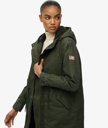 Military Parka mit Borg-Futter Image 2