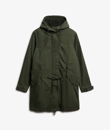 Military Parka mit Borg-Futter Image 8