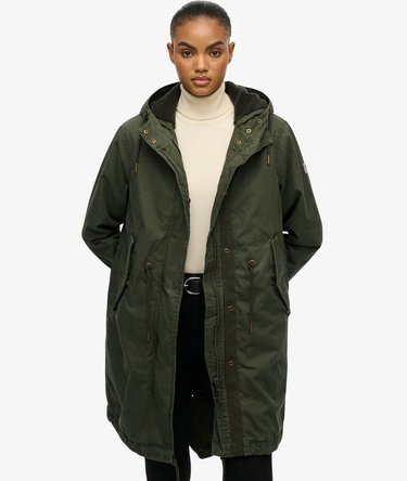 Military Parka mit Borg-Futter Image 1