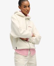 Essential Logo Raglan Zip-Hoodie