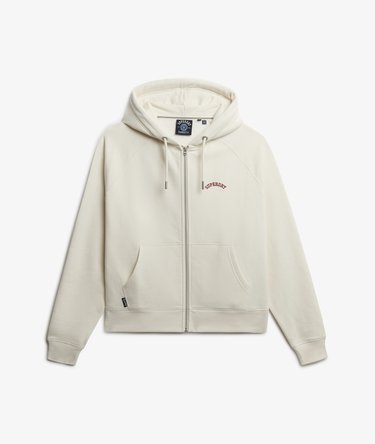Essential Logo Raglan Zip-Hoodie Image 6
