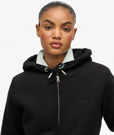 Sweat &agrave; capuche doubl&eacute; en Borg Image 4