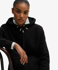 Sweat &agrave; capuche doubl&eacute; en Borg