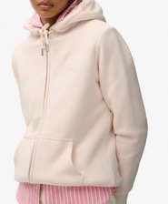 Borg Lined Zip Hoodie