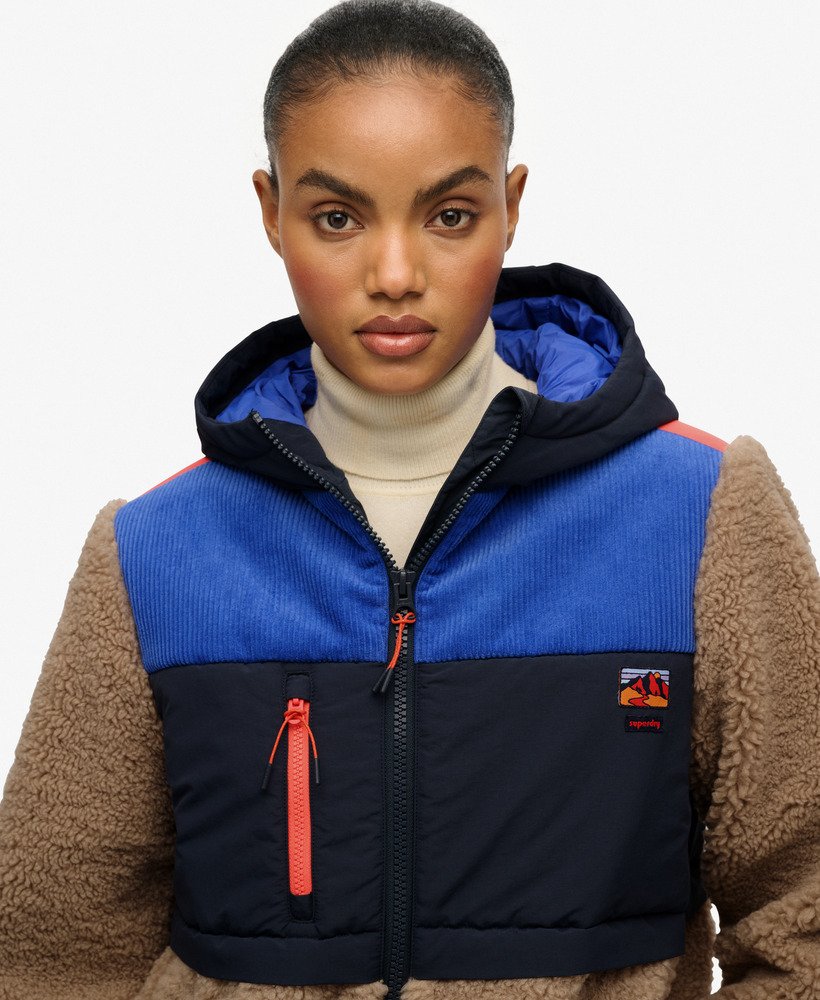 Veste en fourrure polaire zippée | Bleu | Tommy Hilfiger Veste en fourrure polaire zippée | Bleu | Tommy Hilfiger