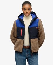 Veste à capuche en polaire