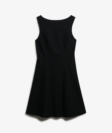 Mini-jurk met lage ruguitsnijding Image 8