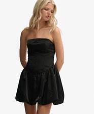 Bandeau-Ballonrock-Minikleid