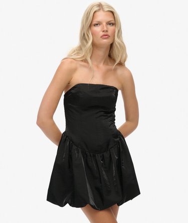 Bandeau-Ballonrock-Minikleid Image 1