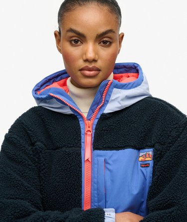 Veste Sherpa à Capuche Vintage Image 4