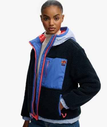 Veste Sherpa à Capuche Vintage Image 2