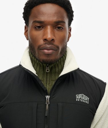 Polar Fleece Hybrid Trekker-Jacke Image 4