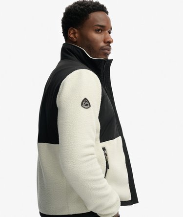 Polar Fleece Hybrid Trekker-Jacke Image 2