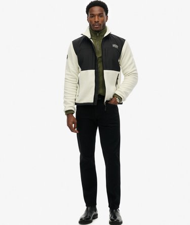 Polar Fleece Hybrid Trekker-Jacke Image 3