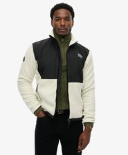 Polar Fleece Hybrid Trekker-Jacke