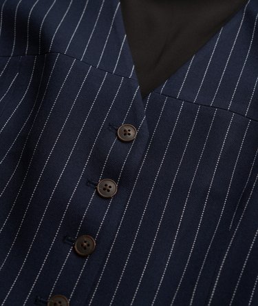 Pinstripe Waistcoat Image 6