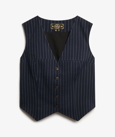 Pinstripe Waistcoat Image 7