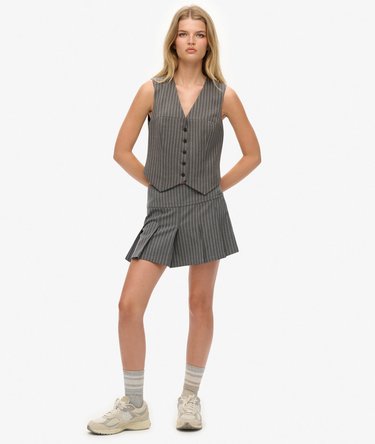 Pinstripe Waistcoat Image 3