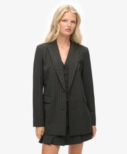 Blazer Boyfriend à Rayures
