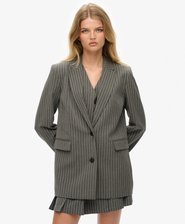 Blazer Boyfriend à Rayures