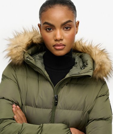 Fuji-boblejakke med belte Image 4