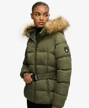 Fuji-boblejakke med belte