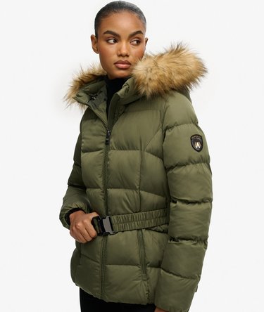 Fuji-boblejakke med belte Image 2