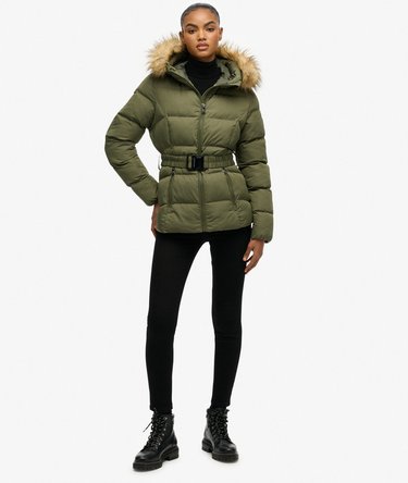 Fuji-boblejakke med belte Image 3