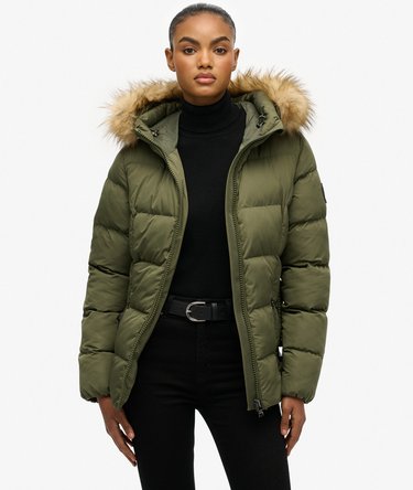 Fuji-boblejakke med belte Image 1