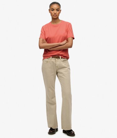 Essential T-Shirt mit Logostickerei Image 3